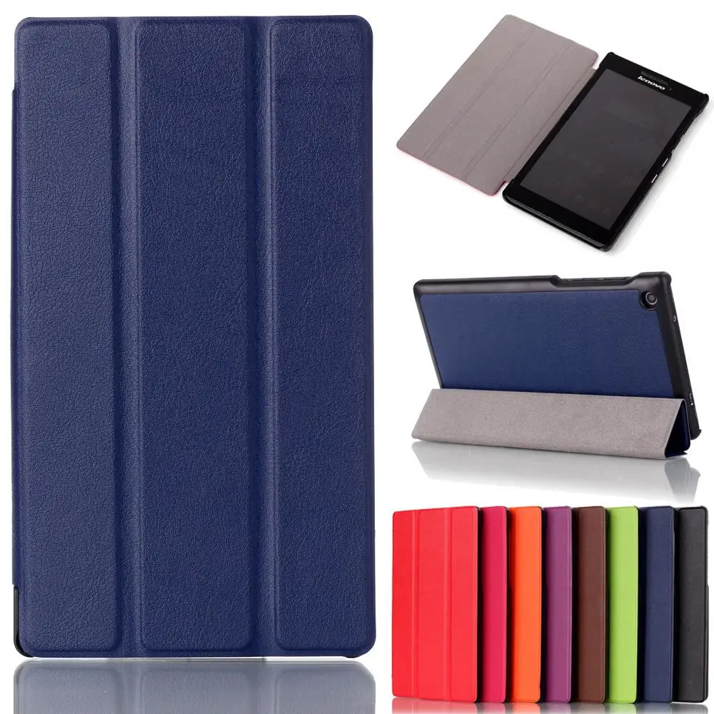 For Lenovo tab 2 A7-30 2015 Tablet PC Protective Leather Stand flip Case Cover for Lenovo A7 30 +screen protector + stylus pen For Lenovo tab 2 A7-30 2015 Tablet PC Protective Leather Stand flip Case Cover for Lenovo A7 30 +screen protector + stylus pen