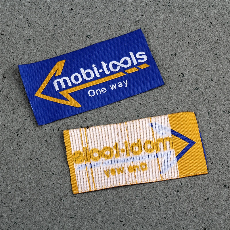 

1000 Pieces Customized Garment Labels Washable Cloth Woven Label OEM Main Labels Embroidered/Printed/Embossed