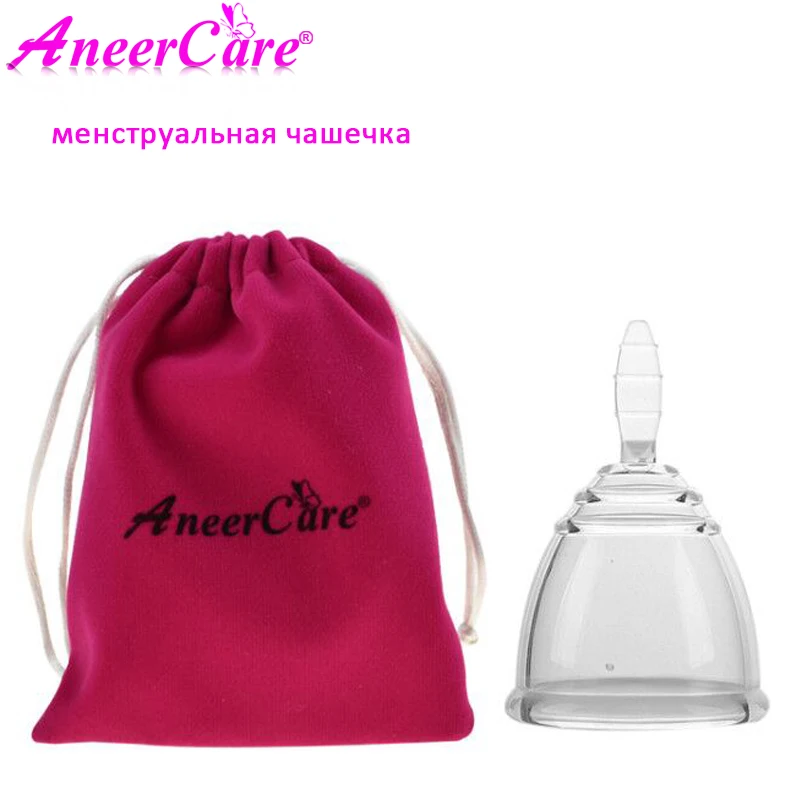 1 шт. силиконовая менструальная чаша для женщин|menstrual cup|coletor menstrualcoppetta mestruale |
