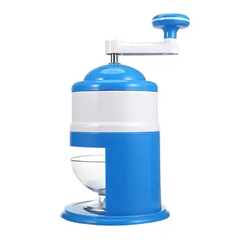 

Handle DIY Ice Crusher Manual Multifunction Portable Ice Slush Maker Home Snow Cone Smoothie Ice Block Making Machine Ice Shaver