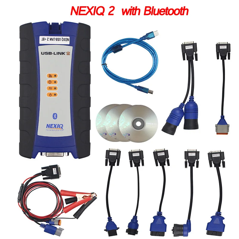 

For Bus NEXIQ2 Auto Heavy Duty Truck Scanner Tool NEXIQ USB Link Nexiq 125032 USB Link NEXIQ2 USB/Bluetooth Better Than DPA5