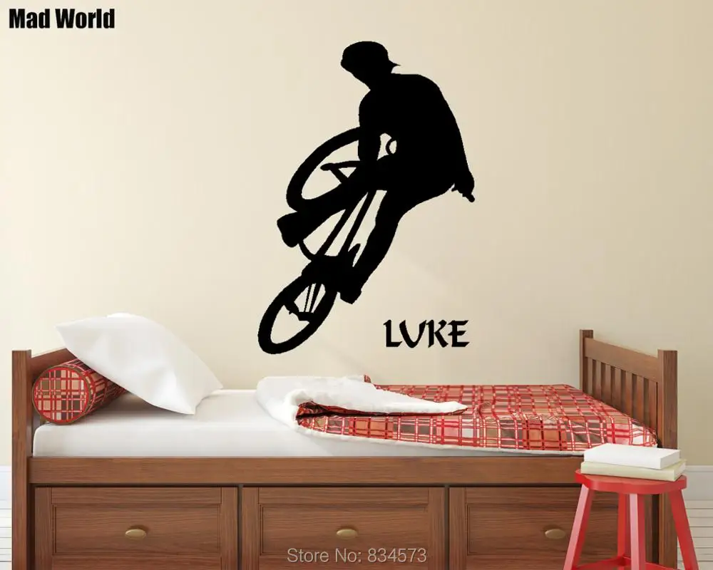 PERSONALIZED Name BMX BIKE 57 80h 2
