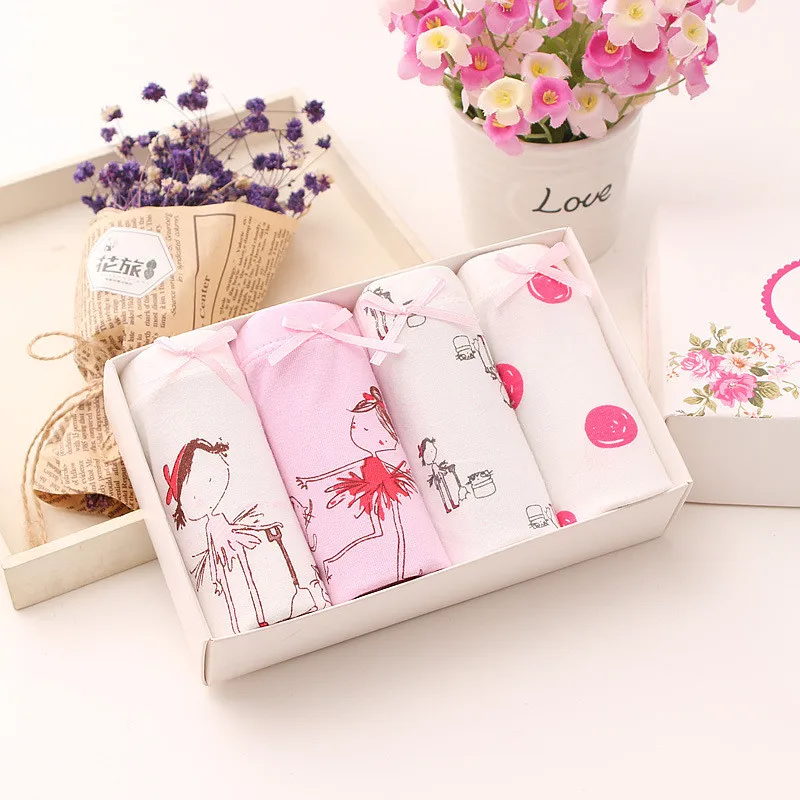 

Baby Girls 4pcs/pack panties shorts Fashion Baby Underwear Cotton Panties For Girls Kids Short Briefs Children Underpants