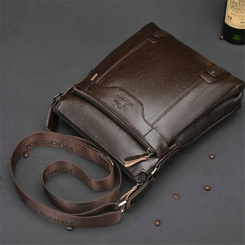 

2019 Men Shoulder Bag Leather Men Bag Vintage Style Casual Men Messenger Bags Crossbody Bag Male Hot Sell