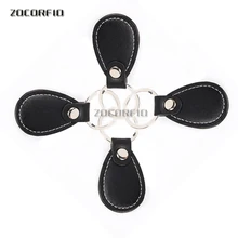 10 шт./лот 125 кГц RFID EM4100 EM морские коричневые кожаные брелоки Tokey тег с контролем доступа