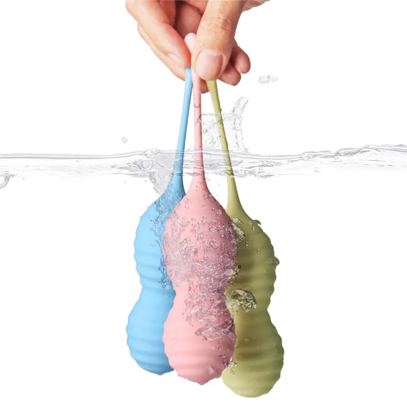 Smart Remote Control Silicone Kegel Ball Ben Wa Ball Tighten Exercise Machine Vaginal Geisha Vagina Ball Sex Toys for Women
