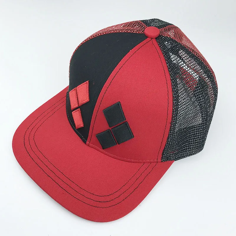 Cosplay&ware Harley Quinn Squad Hat Red Baseball Snapback Caps Adjustable Hip Hop Hats Dc Girls Cosplay -Outlet Maid Outfit Store HTB12lWYFL9TBuNjy0Fcq6zeiFXat.jpg