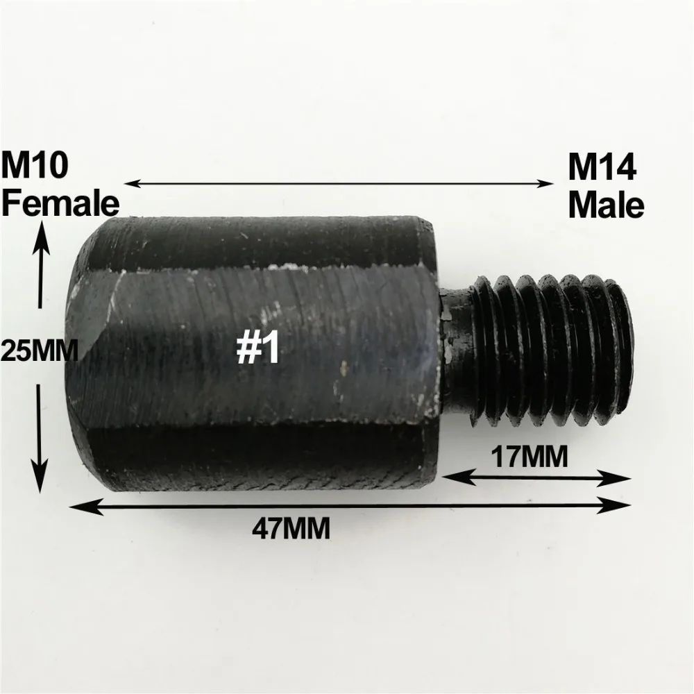 M14 to 5/8" inch Grinding machine drills thread ADAPTOR drill adapter 