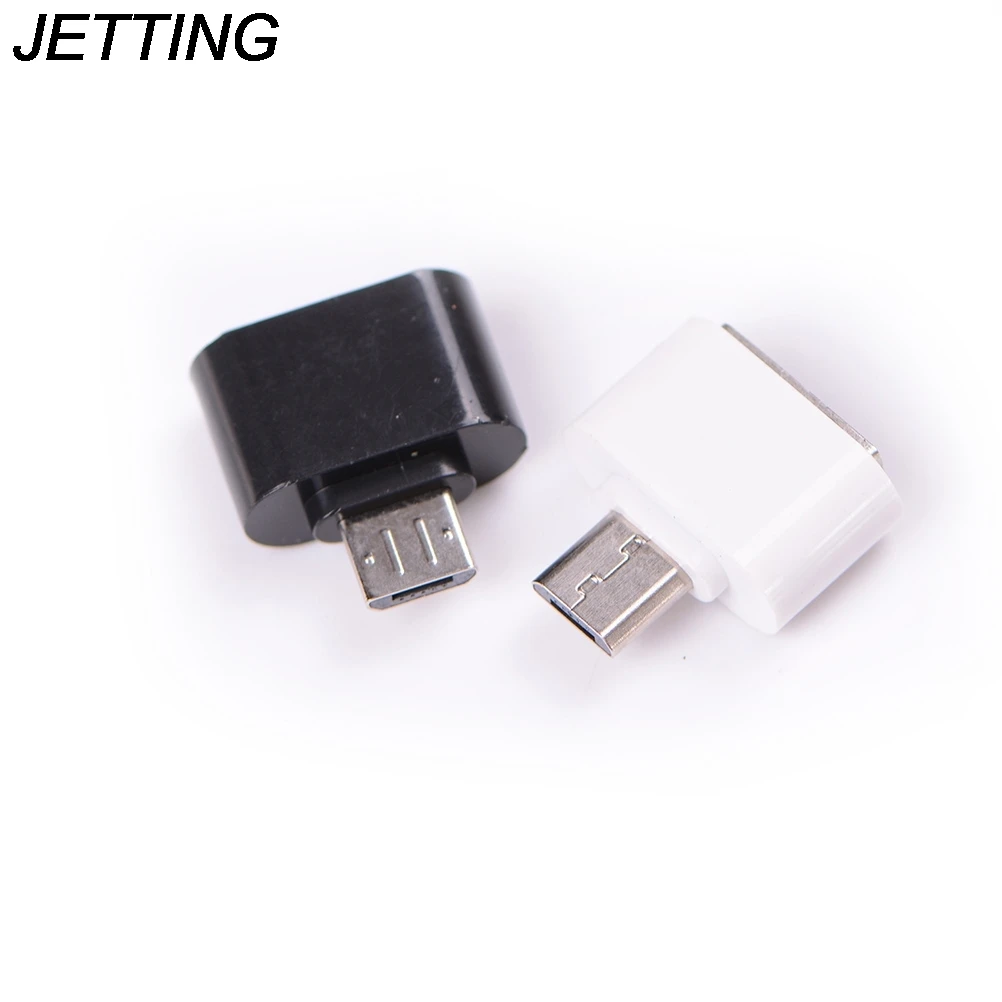 JETTING 1Pc Mini Micro USB Male to USB 2.0 Female Adapter OTG Converter For Android Tablet PC Connect To U Flash Mouse Keyboard