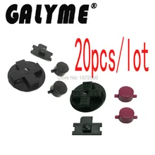 20 шт./лот горячие классические цветные кнопки Keypress Fit GameboyGB классические пуговицы подходят для GBO DMG пластиковые кнопки подкладки Ремонт Часть случае