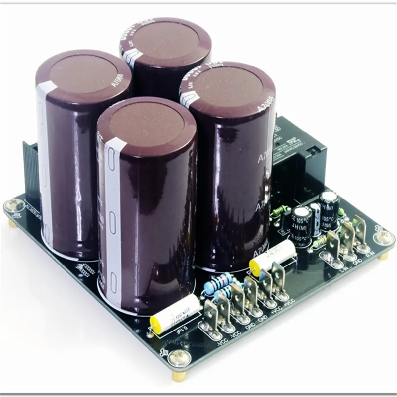 

Capacitor 10000UF100V Speaker Protection UPC1237 Rectifier Bridge MUR1620 20A Relay Power Rectifier Filter Board DIY