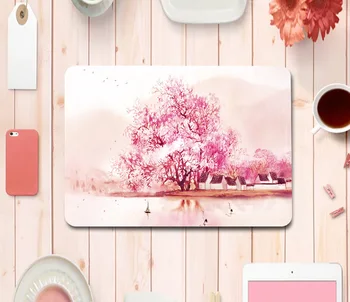 

Tablet Shell Pouch Color Oil Painting laptop Case Cvoer Cover For 2018 New Apple Macbook 13 Air With Retina Touch ID Model A1932