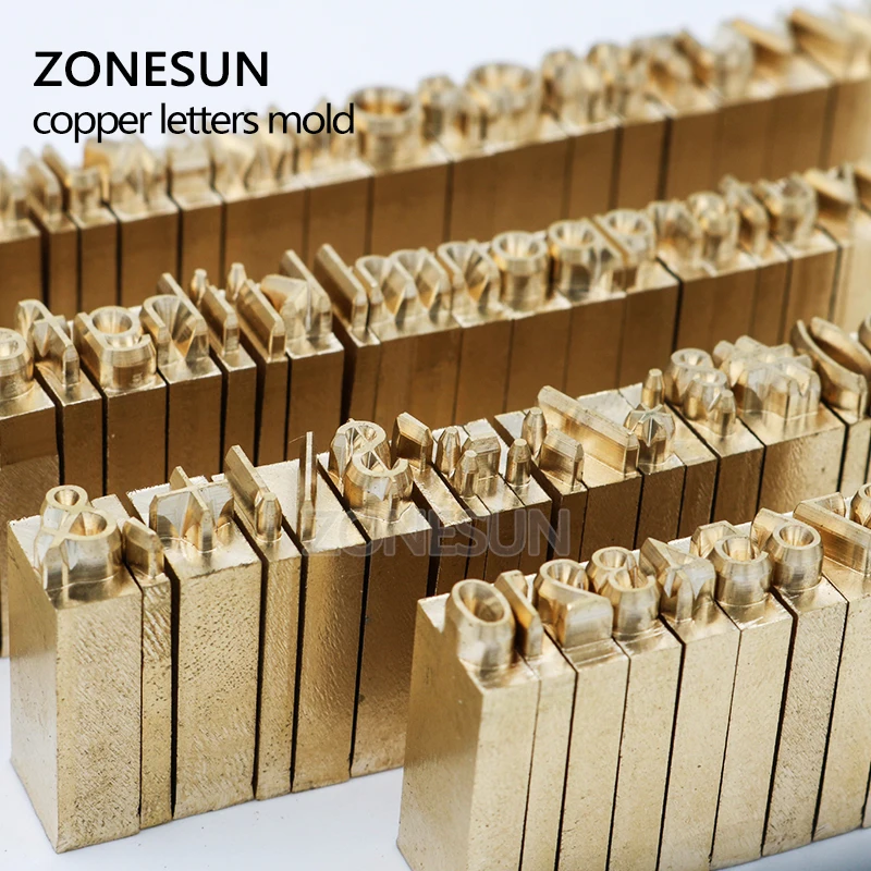 ZONESUN пользовательский латунный кожаный штамп DIY металлический фотографический
