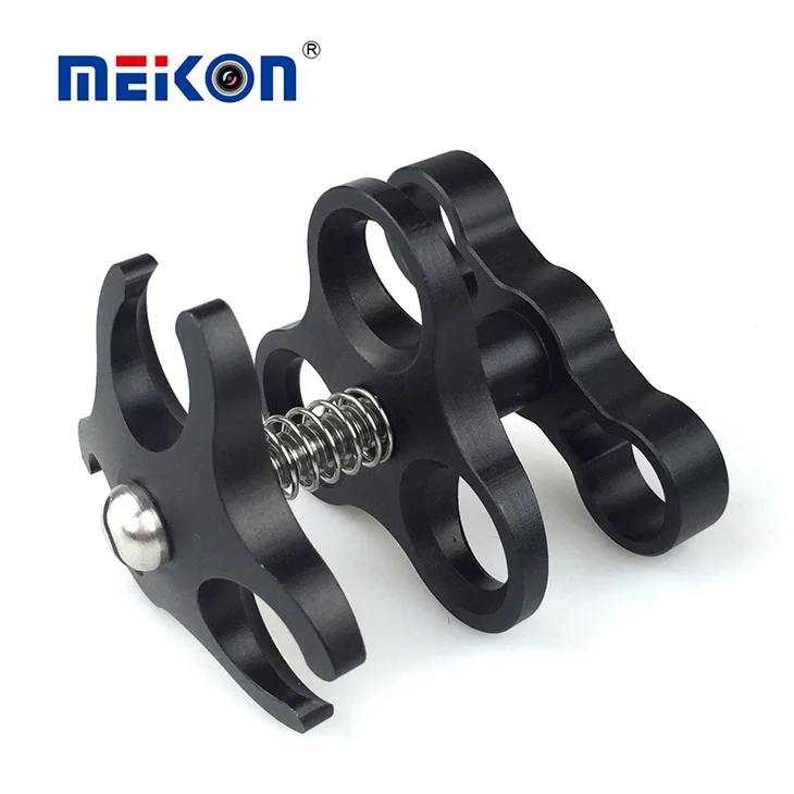 Underwater Photography equipment multifunctional AluminumThree Holes butterfly Clamp | Электроника