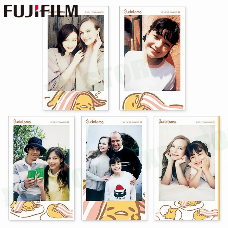 Белая пленка для Fuji Instax Мини 11 8 9 грустное яйцо Гудетама мгновенной съемки