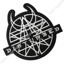 Наружный логотип музыкальная рок-группа логотип вышитый Железный на и нашивка на одежду тяжелый металл пользовательский дизайн патч доступны