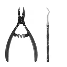 Набор для акриловых ногтей маникюр 2 шт./компл. Профессиональный инструмент для ухода за ногтями кусачки для удаления вросшего ноготя фиксатор кусачки для ногтей набор пилок для ногтей