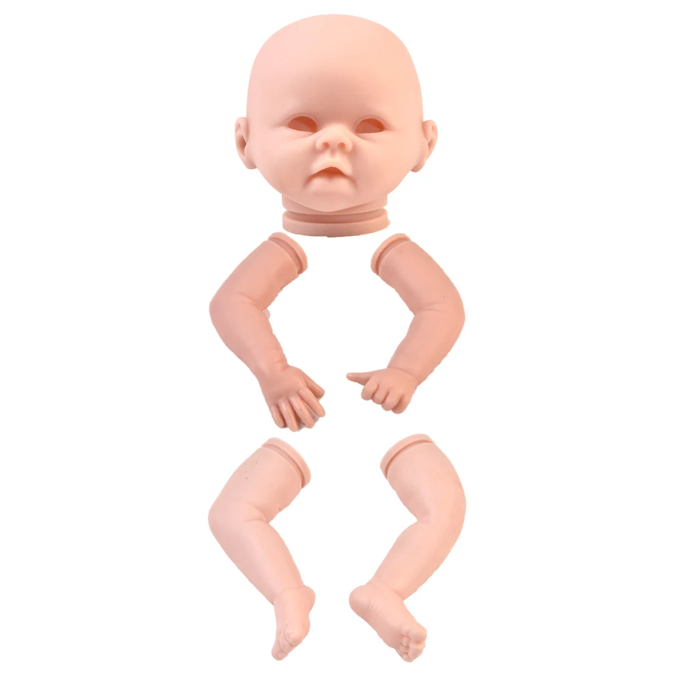 Горячая Распродажа детские куклы Reborn наборы сделай сам силиконовая виниловая