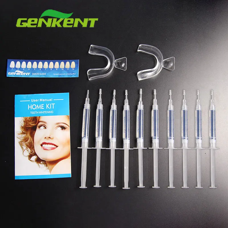 GENKENT Peroxide Dental White Home Teeth Whitening Gel Pro White Gel