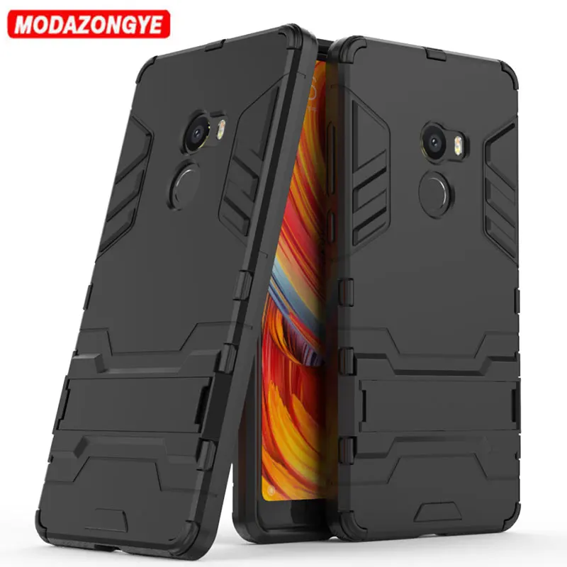 Чехол для Xiaomi Mi Mix 2 чехол Mix2 гибридная силиконовая + ТПУ задняя крышка телефона