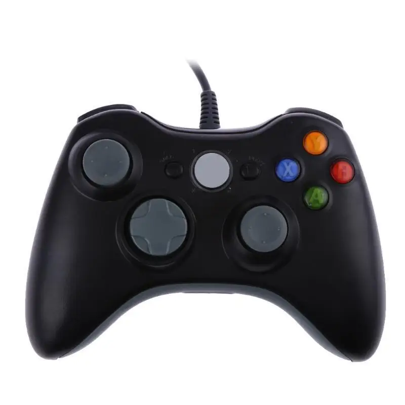 Usb-геймпад контроллер для microsoft Xbox Slim 360 джойстик USB проводной игровой контроллер для Xbox 360 проводной контроллер