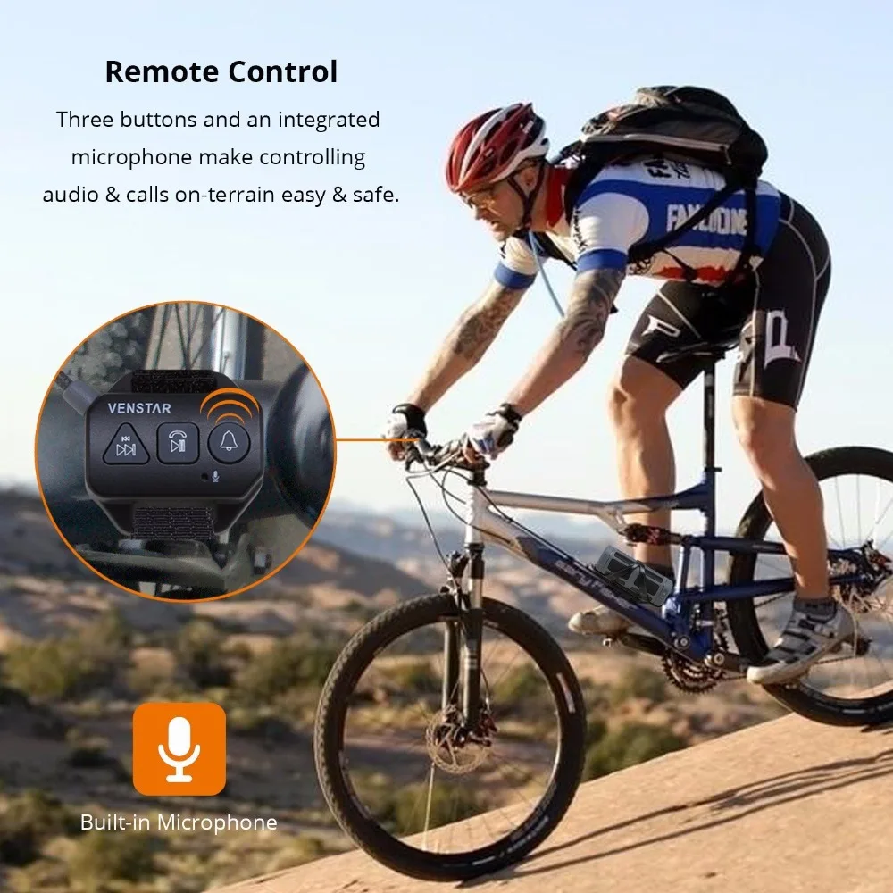  VENSTAR S400 Portable Wireless Bluetooth Speaker FM Radio Column 16W Powerful Subwoofer With Bike M