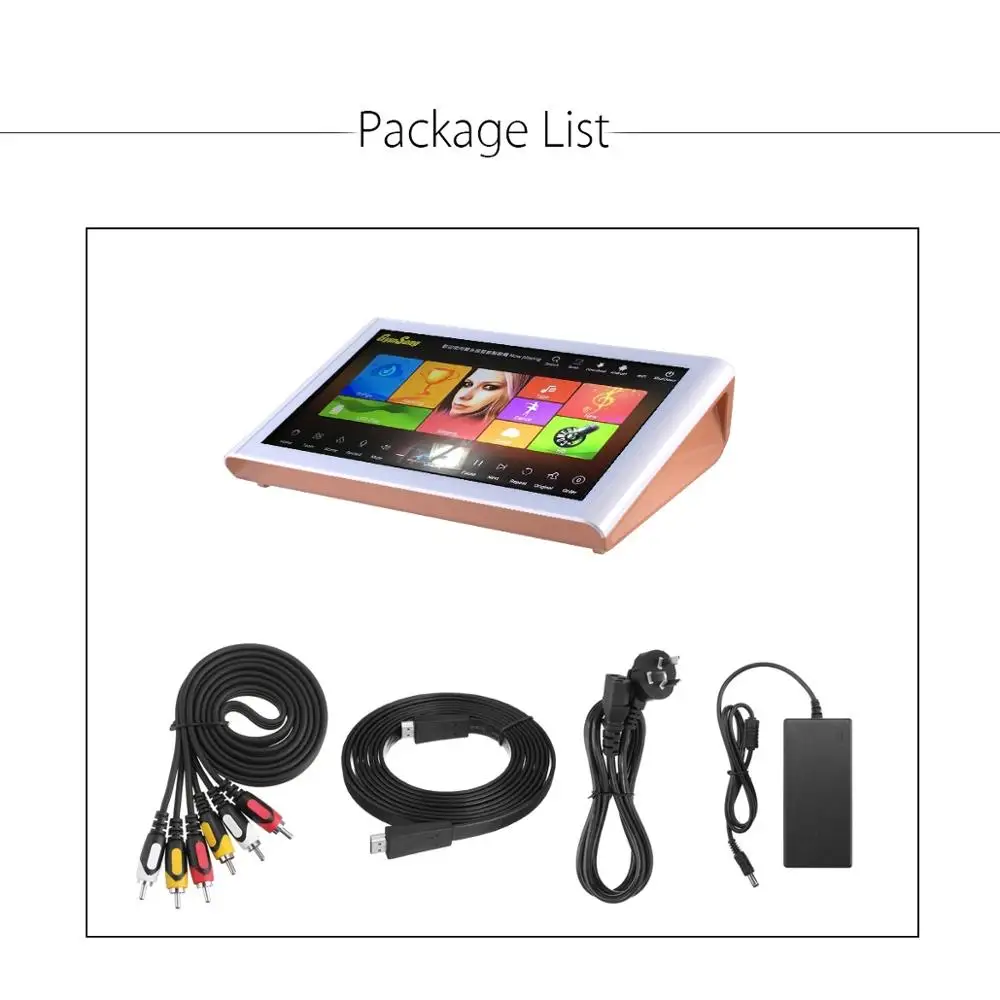 GymSong 18.5" Android Linux built in 6Tb HDD include 100K Karaoke songs Karaoke Machine set