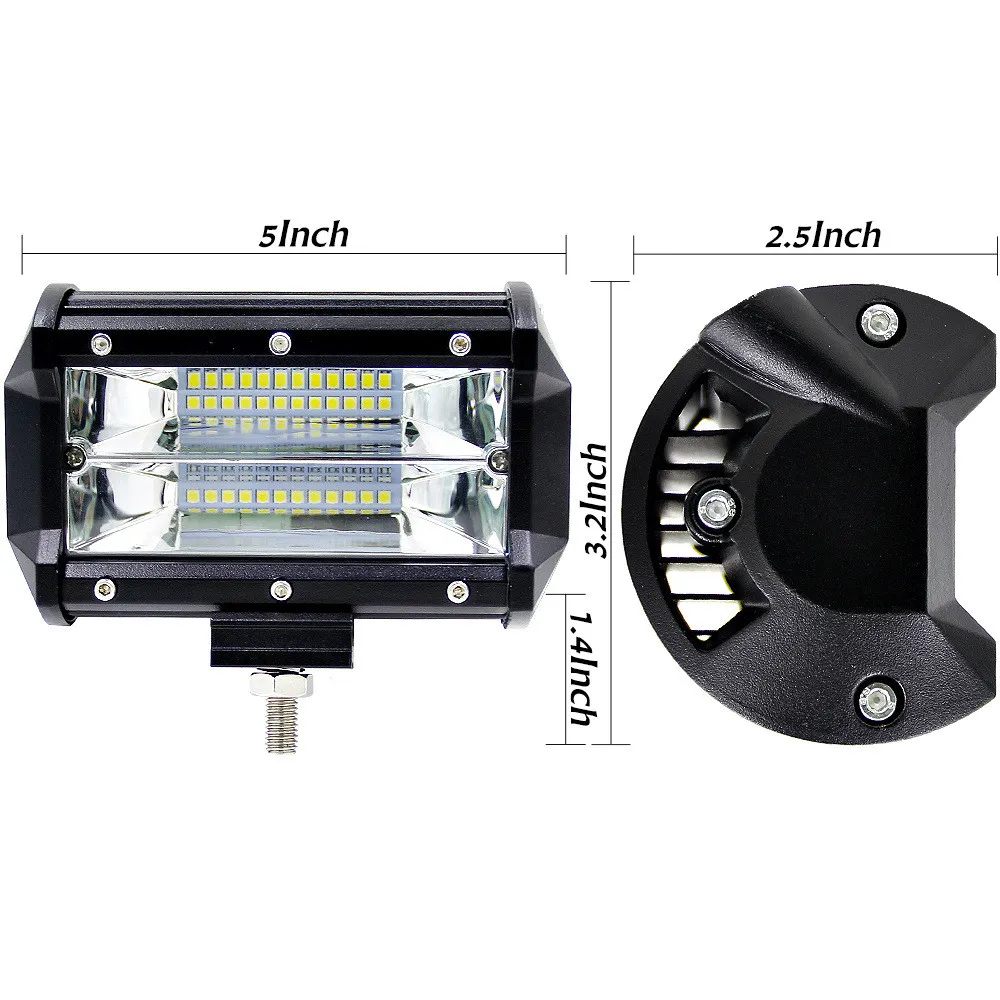 27W LED Arbeitsscheinwerfer Offroad Scheinwerfer Offroad Zusatzscheinwerfer SUV