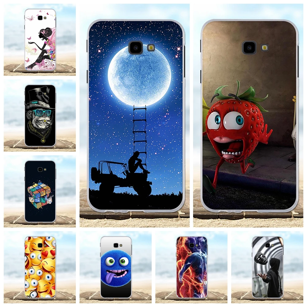 

For Samsung Galaxy J4 Prime Case TPU For Samsung Galaxy J4 Plus J415F J415FN J415G Cover Cute Pattern For Samsung J4 Plus Shell