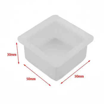 

Pressed Flower Silicone Mold Square Round Cubic Epoxy Resin Molds Jewelry Tools