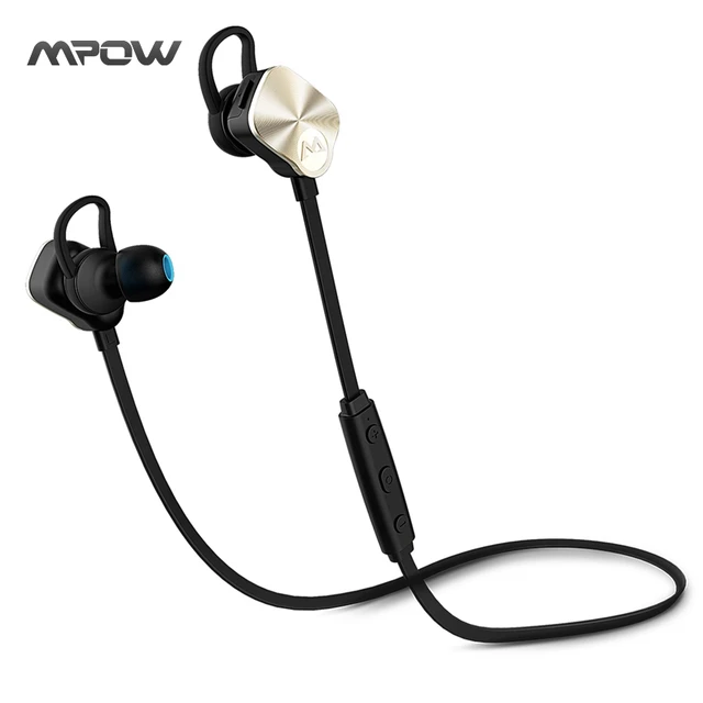 Mpow BH29 Coach Headphone Wireless Bluetooth 4.1 In Ear Sports Metal