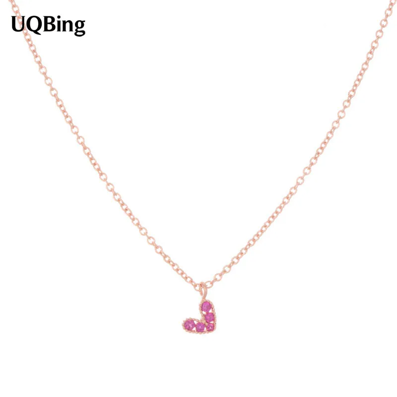 

Free Shipping Wholesale Plata 925 Sterling Silver Women Rhinestone Heart Necklaces&Pendants Jewelry Collar Colar de Plata