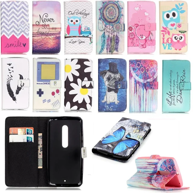 

For Motorola Moto X Play case for MOTO Xplay XT1562 Case Cartoon Wallet Magnetic Holster Flip PU Leather Phone Cases Back Cover