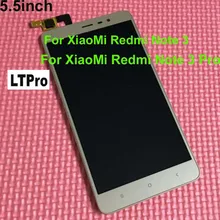 Продажа Ltpro черный/белый/золотой ЖК-дисплей Дисплей Сенсорный экран планшета Ассамблея + Рамки для Xiaomi Redmi Note 3 Hongmi Note3/ note 3 Pro 150 мм