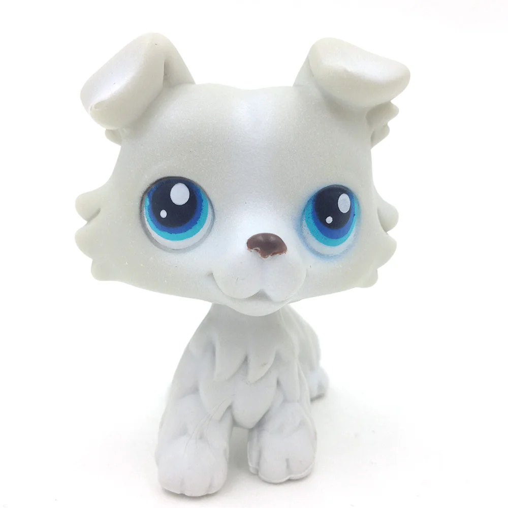 PS игрушки 363 серый синий собака колли подарок фигурки|Игровые фигурки и
