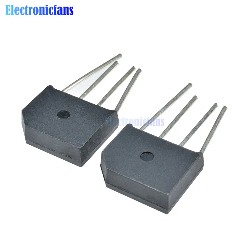 5PCS KBL406 600V SIP-4 4A Diode Bridge Rectifier Single Phase Bridge Rectifier