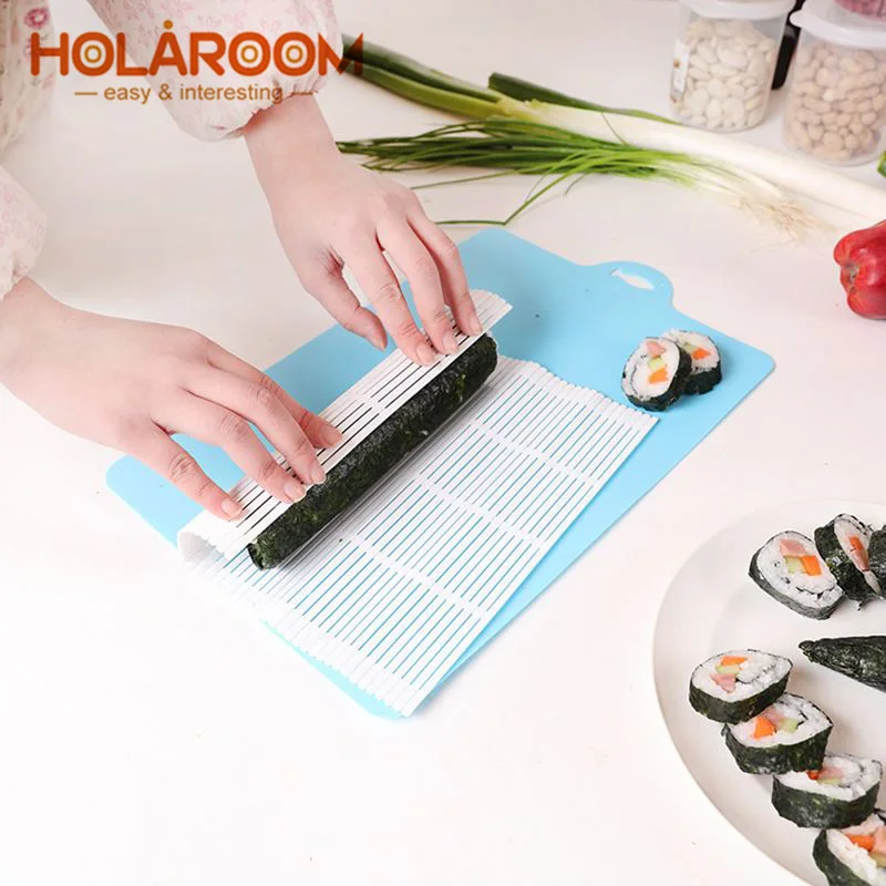 Holaroom New Arrival Sushi Maker Great Plastic Sushi Rolling Mat