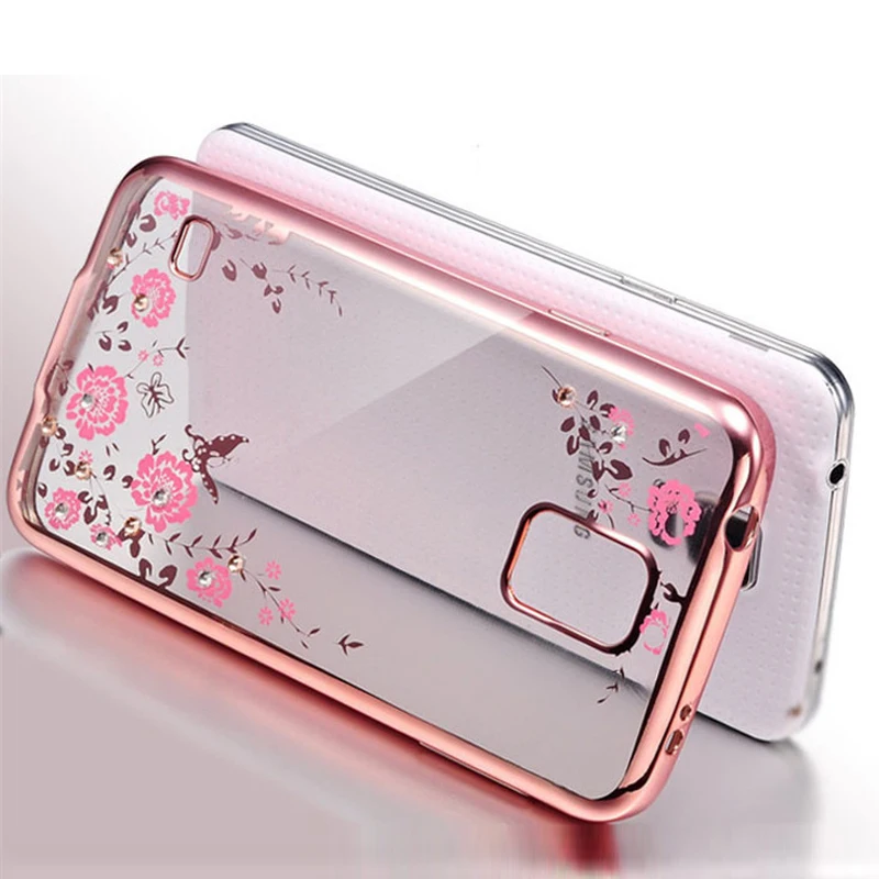 YonLinTan etui,coque,cover,case For Samsung Galaxy s 5 s5 neo i9600  transparent phone cases back Soft silicone silicon flower - buy at the  price of $3.99 in aliexpress.com | imall.com