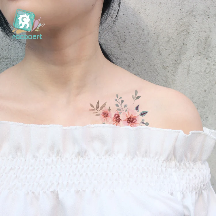 Rocooart радужные тату Единорог японский Ukiyoe поддельные татуировки боди-арт флэш тату грудь временные татуировки наклейки для детей Tatuajes
