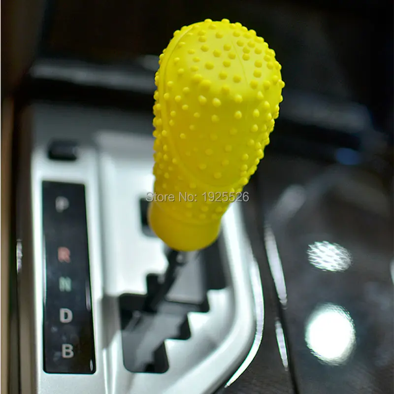 Oval Car Gear Shift Collars Silicone cover non slip for font b Jeep b font compass