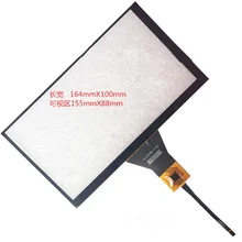 Навигации 7 дюймов емкостный сенсорный экран/DVD навигации/емкостный сенсорный экран с сенсорным экраном чип GT11/165*99/6 линии