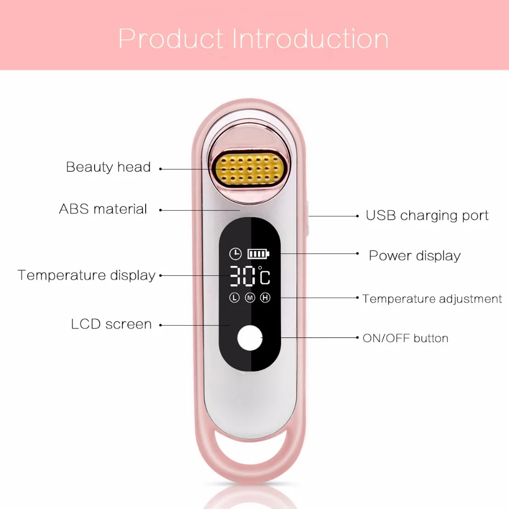 Dot Matrix RF Radio Frequency Electroporation Therapy Facial Massager Rejuvenation Machine Anti-agi