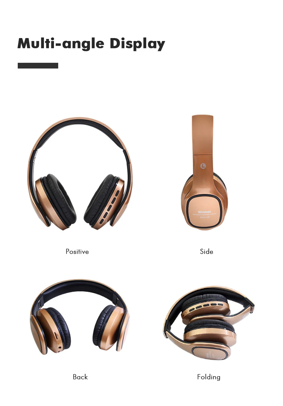 Sport bluetooth headphone noise cancelling wireless headphones handsfree bluetooth headphone with mic sd tf card slot fm radio (14)