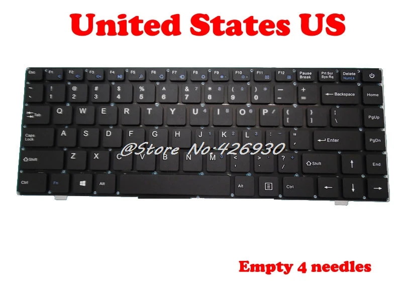 US клавиатура для джемпер EZbook X4 K621US JM300 2 YJ 485 английский PRIDE K2790 343000075|Клавиатуры| |