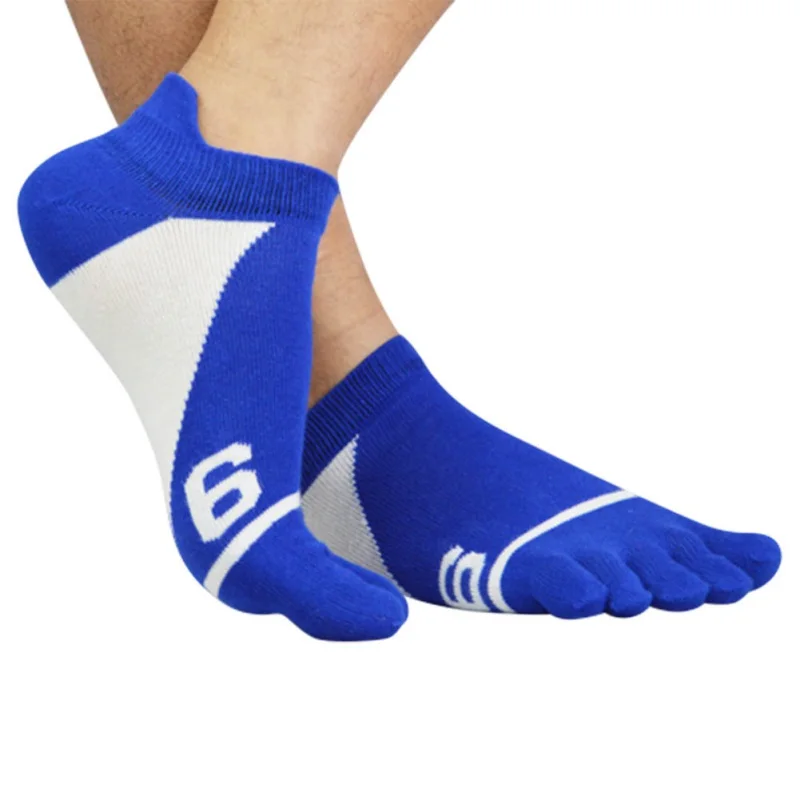 5 Colors Mens Socks Cotton Five Finger Socks Teen Socks Breathable
