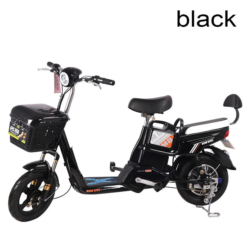 Flash Deal Standard Electric Vehicle Adult Electric Power Bicycle Step By Step Electric Bicycle Two Round A Storage Battery Car Safety 3