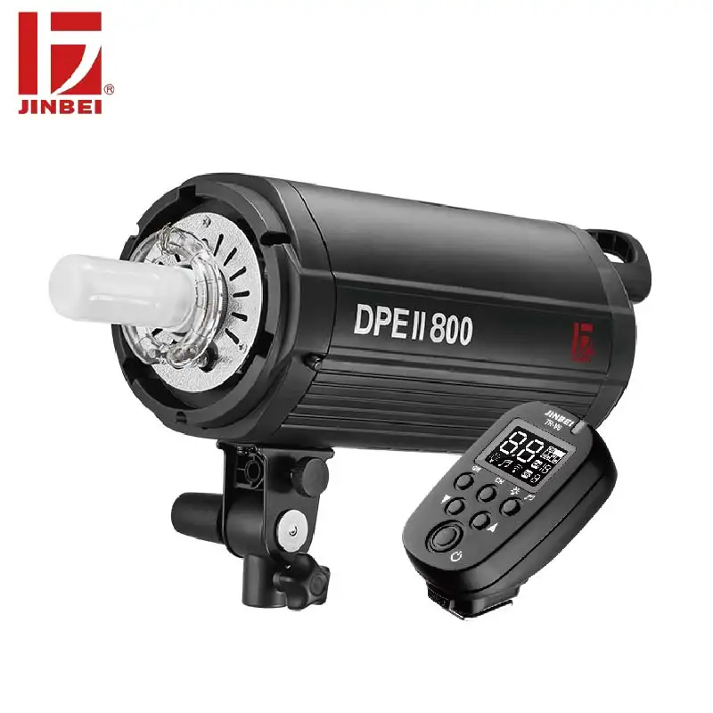 Комплект фотовспышек JINBEI DPE с ЖК-дисплеем 800 Вт триггером GN90 беспроводной