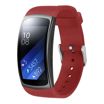 

Watch Band For Samsung Gear Fit2 Pro Bands Silicone Watch Strap For Samsung Gear Fit 2 SM-R360 Bracelet Wristband Correa 91028
