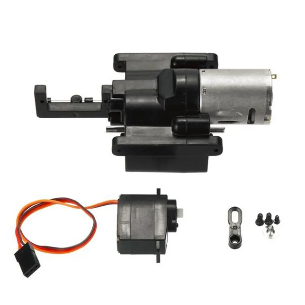 Ceny Hot! zmiana prędkości skrzynia biegów do WPL B 1 B 24 B 16 C 24 1 16 4WD 6WD RC samochodu gąsienicowe 10 km h 30km h pilot zdalnego sterowania części i akcesoria