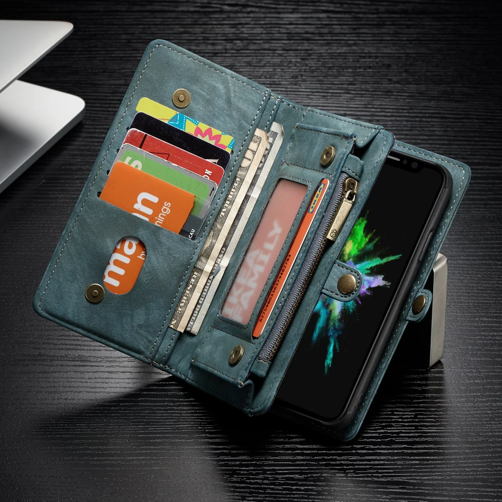 Чехол CaseMe для телефона чехол Apple iPhone XS X 10 ретро чехлы из искусственной кожи